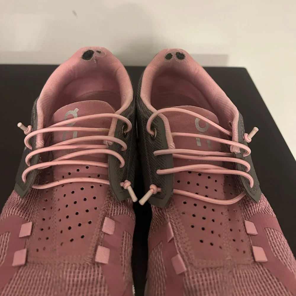 On Cloud 2.0 Charcoal/Rose Sneaker - Picture 6 of 7